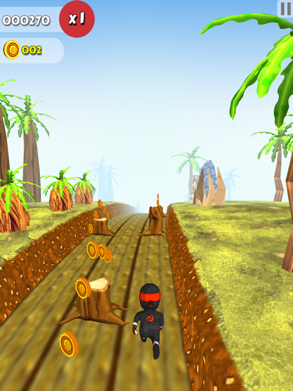 Clumsy Kid Ninja Runner : Sky Surfer Real Challenge Gameのおすすめ画像2