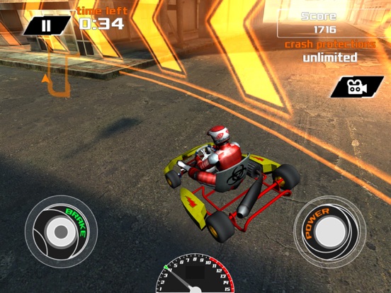 Screenshot #6 pour 3D Go-kart City Racing - Outdoor Traffic Speed Karting Simulator Game FREE