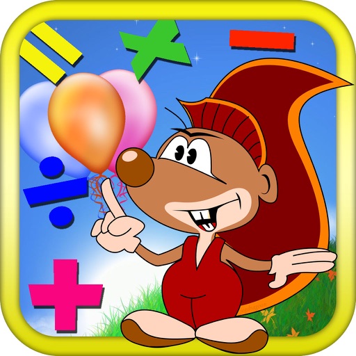 Maths Balloon Game Icon