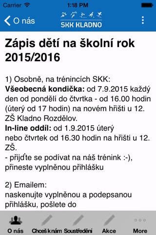 SKK Kladno screenshot 2