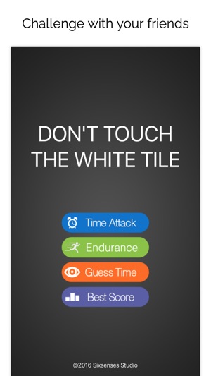 Don't Touch The White Tile -can you tap 