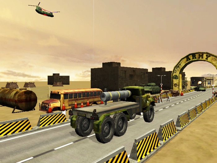 Military Arms Truck Parking