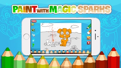 How to cancel & delete AniPaint - Coloring Animals with Sparks for Kids from iphone & ipad 2