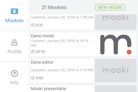 Mooki screenshot 2