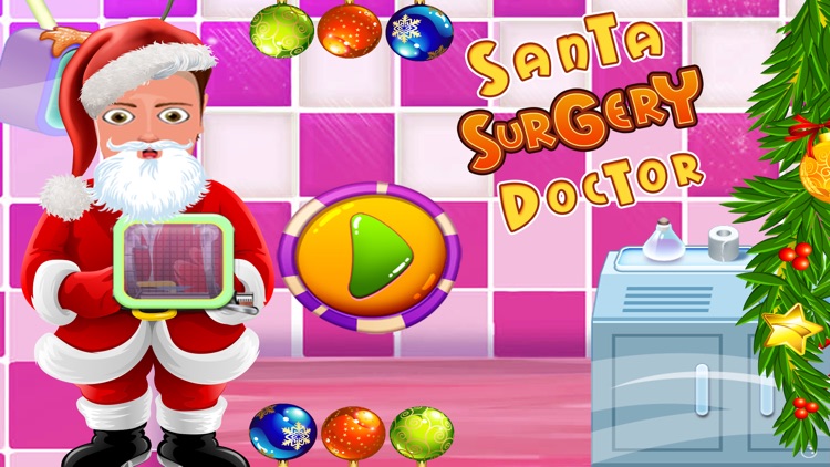 Santa Surgery Simulator Doctor (Dr) Christmas Games