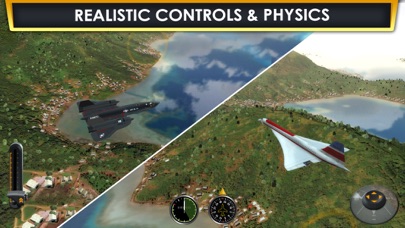 Screenshot from Plane Flying Parking Sim a Real Airplane Driving Test Run Simulator Racing Games