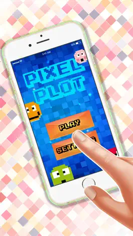 Game screenshot Pixel Plot Brain teaser : - Awesome connect puzzle game for teens mod apk