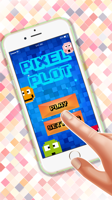 How to cancel & delete Pixel Plot Brain teaser : - Awesome connect puzzle game for teens from iphone & ipad 1