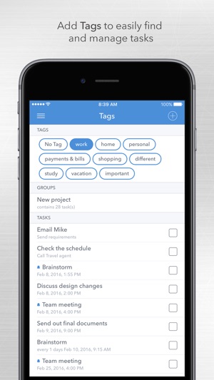 GTD tasks & to-do list(圖3)-速報App