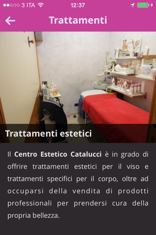 Centro Estetico Catalucci screenshot 2