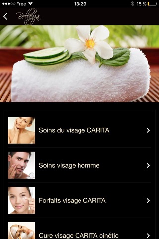 Salon Bellezza par Carita screenshot 3