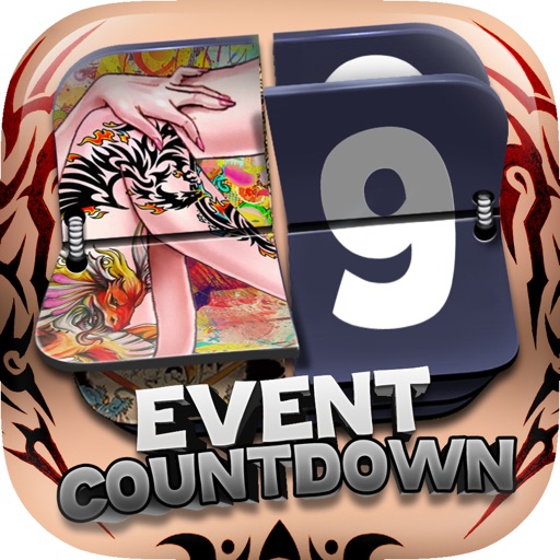 Event Countdown Fashion Wallpaper  - “ Tattoo Designs ” Pro icon