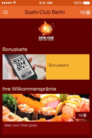 Sushi-Club Berlin screenshot 2