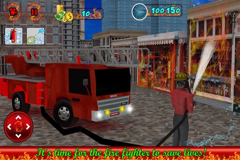 Firefighter Truck Simulation 2017 screenshot 2