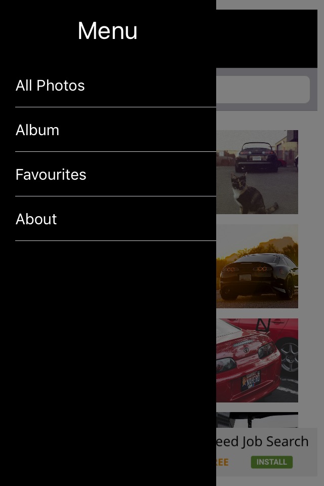 HD Car Wallpapers - Toyota Supra Edition screenshot 3