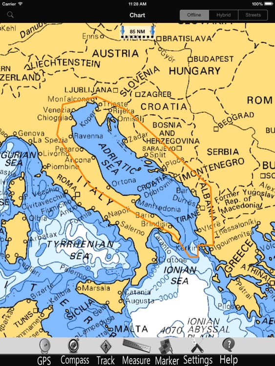 Adriatic Nautical Charts Pro screenshot-4