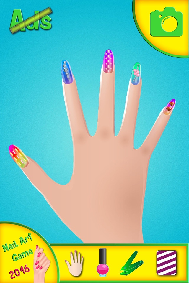 Nail Art Game 2016 – Learn How to Do Your Nails in a Fancy Beauty Salon for Girl.s screenshot 4