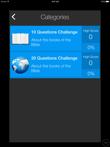 Screenshot #4 pour KJV Bible Quiz