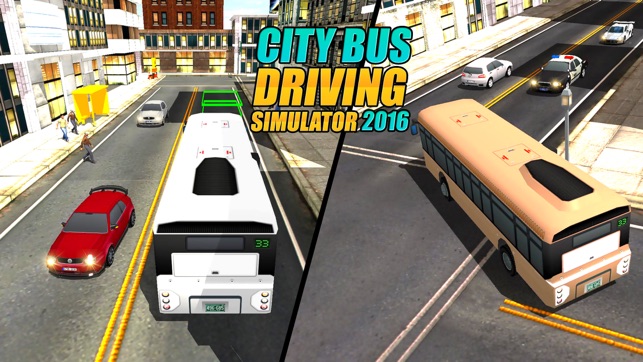 Real Modern city Bus driving simulator 3d 2016 - transport p(圖4)-速報App