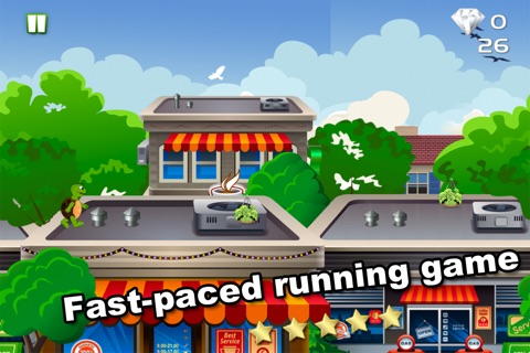 Cute Turtles Rooftop Run - Top Free Turtle Racing Game screenshot 2