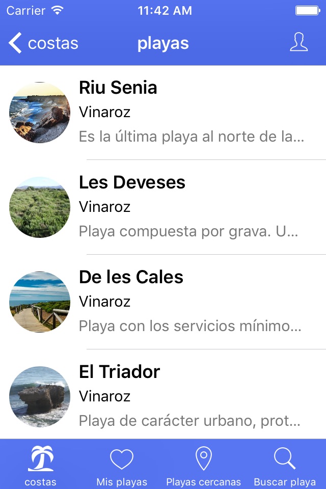 Playas.es screenshot 2