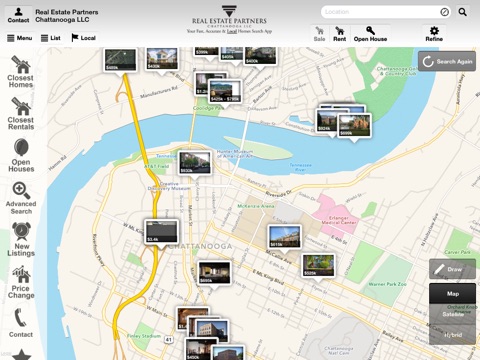 Chattanooga Homes for Sale for iPad screenshot 2