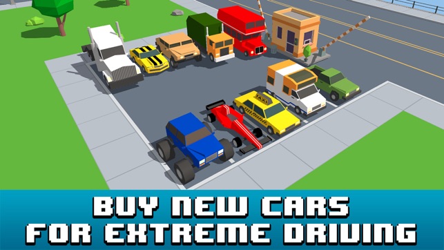 Smashy Car Race 3D: Pixel Cop Chase(圖3)-速報App