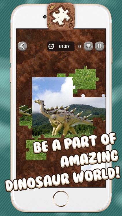 Dinosaur Jigsaw Puzzle Box – Fun Educational and Brain Training Game for Kids screenshot-4