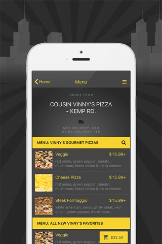 Cousin Vinny's Pizza-Online screenshot 4