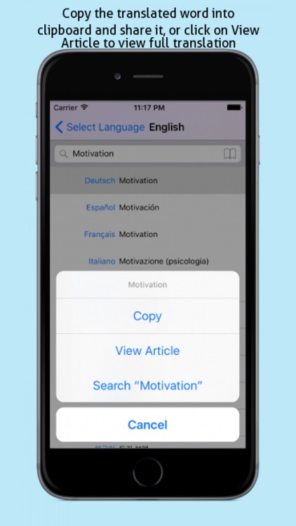 Multilingual Translation Dictionary screenshot-3