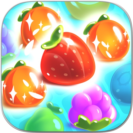 Strawberries Connect Mania Icon