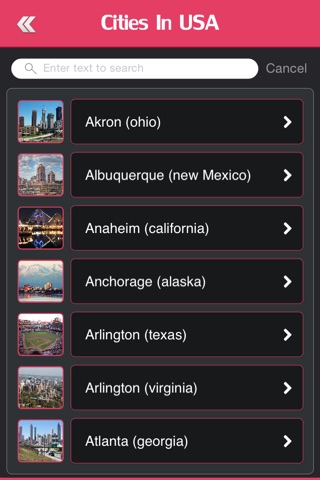 Famous Cities in USA screenshot 3