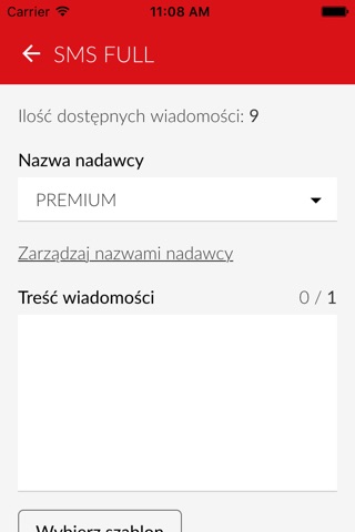 SerwerSMS.pl screenshot 2