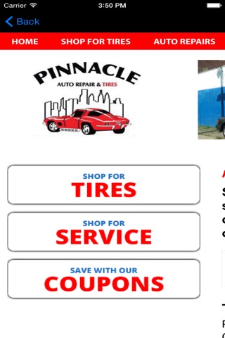 Pinnacle Auto and Tires screenshot 3