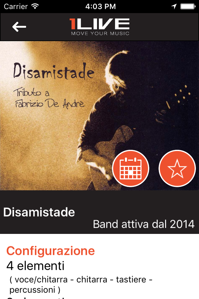 1LIVE - Guida Live Music