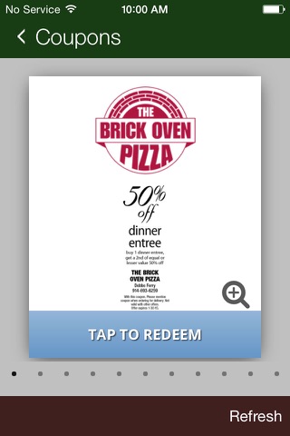 The Brick Oven Pizza screenshot 3