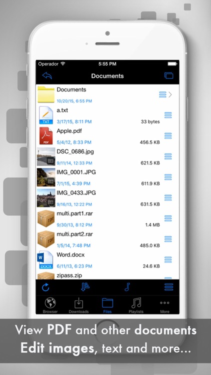 eDl Lite - Web Browser and File Manager
