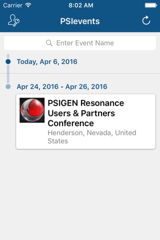 PSIGEN Software Events screenshot 2