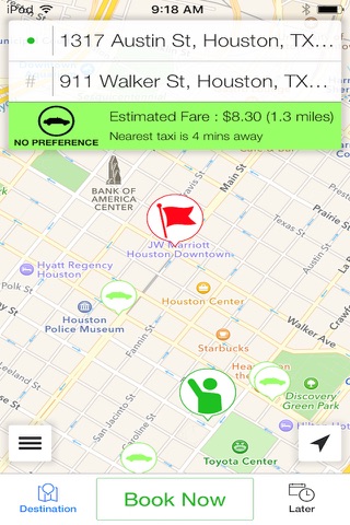 Taxis of Houston screenshot 4