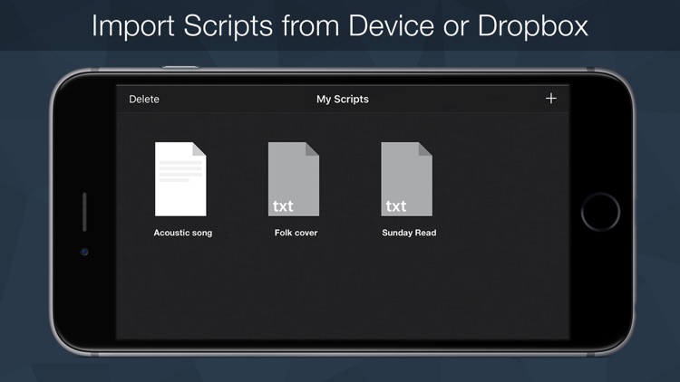 Teleprompter Pro - Script, Speech and Lyrics Prompter +