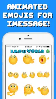emoji world for imessage, texting, email and more! iphone screenshot 2