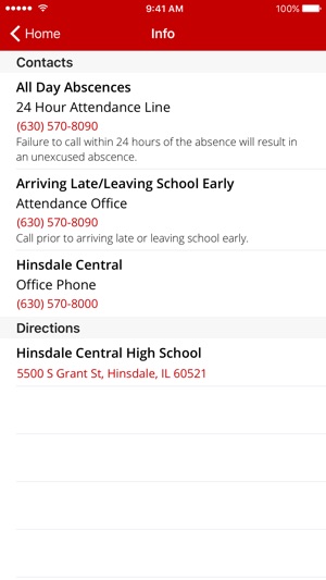 Hinsdale Central (Student App)(圖5)-速報App