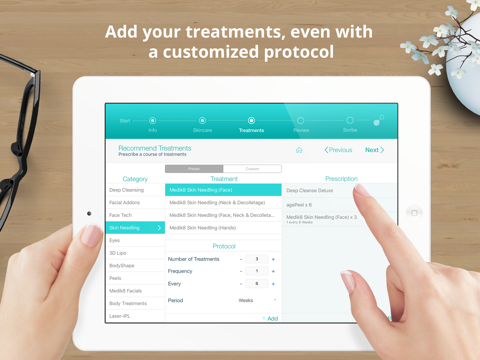 Spascribe - skincare prescription pad with eCommerce integration for aesthetics clinics, spas, beauty salons & cosmetics shops screenshot 3
