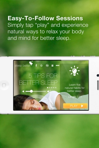 Sleep Better - Mindfulness For Better Sleep. Relax, Rest and Recharge. screenshot 2
