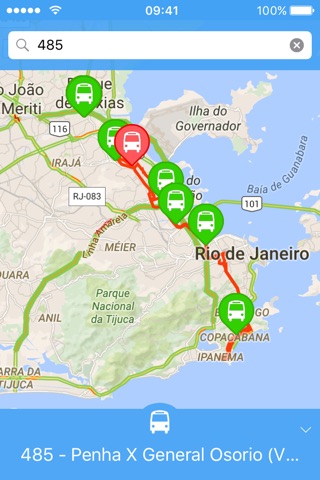 Rio Bus - Acompanhe os ônibus do Rio em tempo real screenshot 2