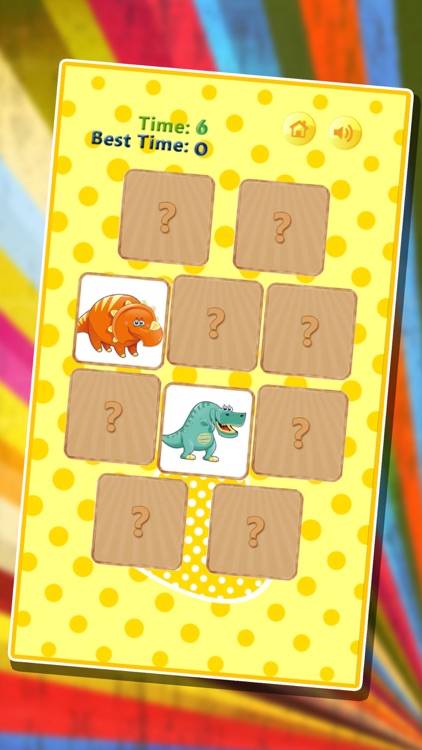 Dino Match Cards - Dinosaur Matching Pairs Memory Games for Kids screenshot-3