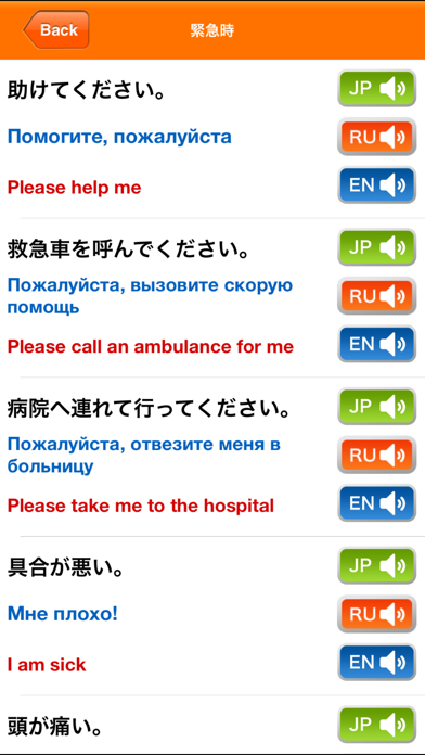 Medi Pass ロシア語・英語・日本語... screenshot1