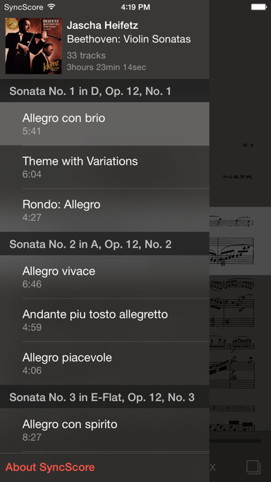 Beethoven - Violin So... screenshot1
