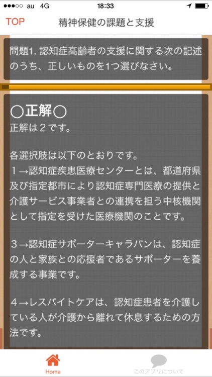 精神保健福祉士国家試験 100問　過去問題