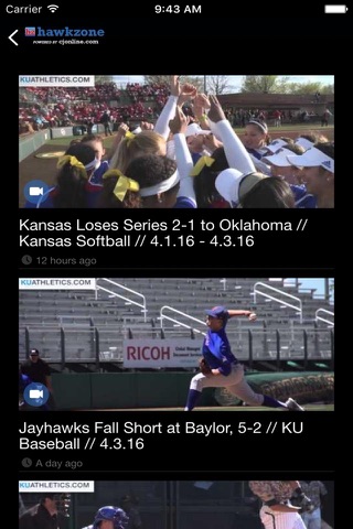 KU sports screenshot 3